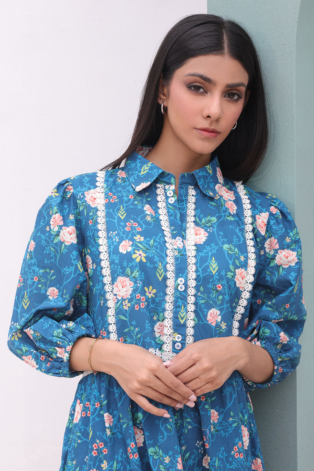 Zellbury | Unstitched 2 Piece Cambric | Shirt Shalwar - 0011 - House Of Zarish