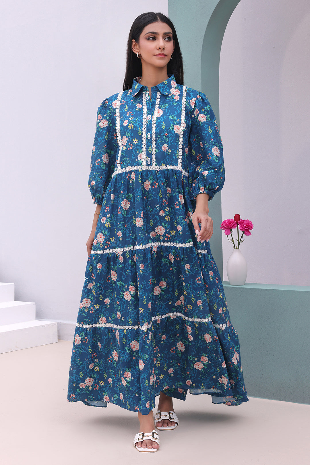 Zellbury | Unstitched 2 Piece Cambric | Shirt Shalwar - 0011 - House Of Zarish