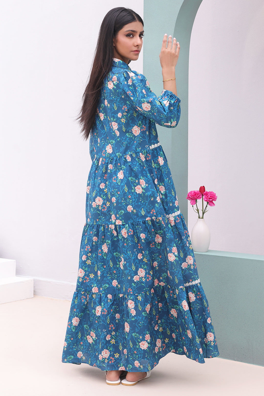 Zellbury | Unstitched 2 Piece Cambric | Shirt Shalwar - 0011 - House Of Zarish