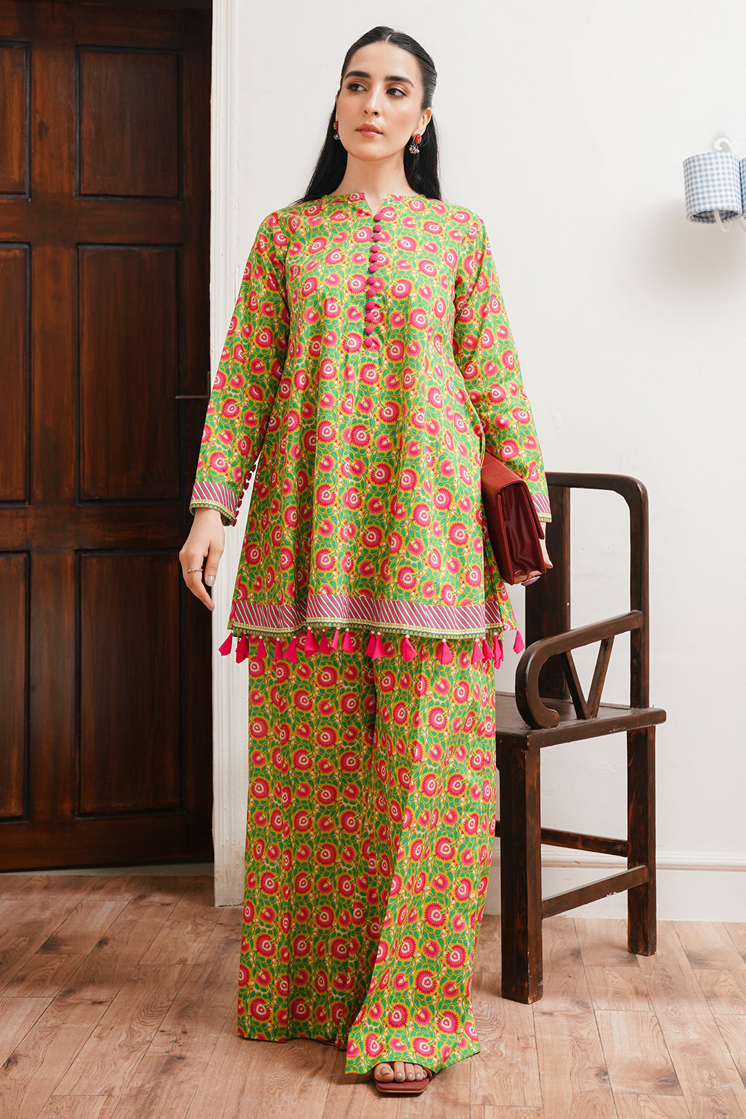 Zellbury | Unstitched 2 Piece Cambric | Shirt Shalwar - 0013 - House Of Zarish
