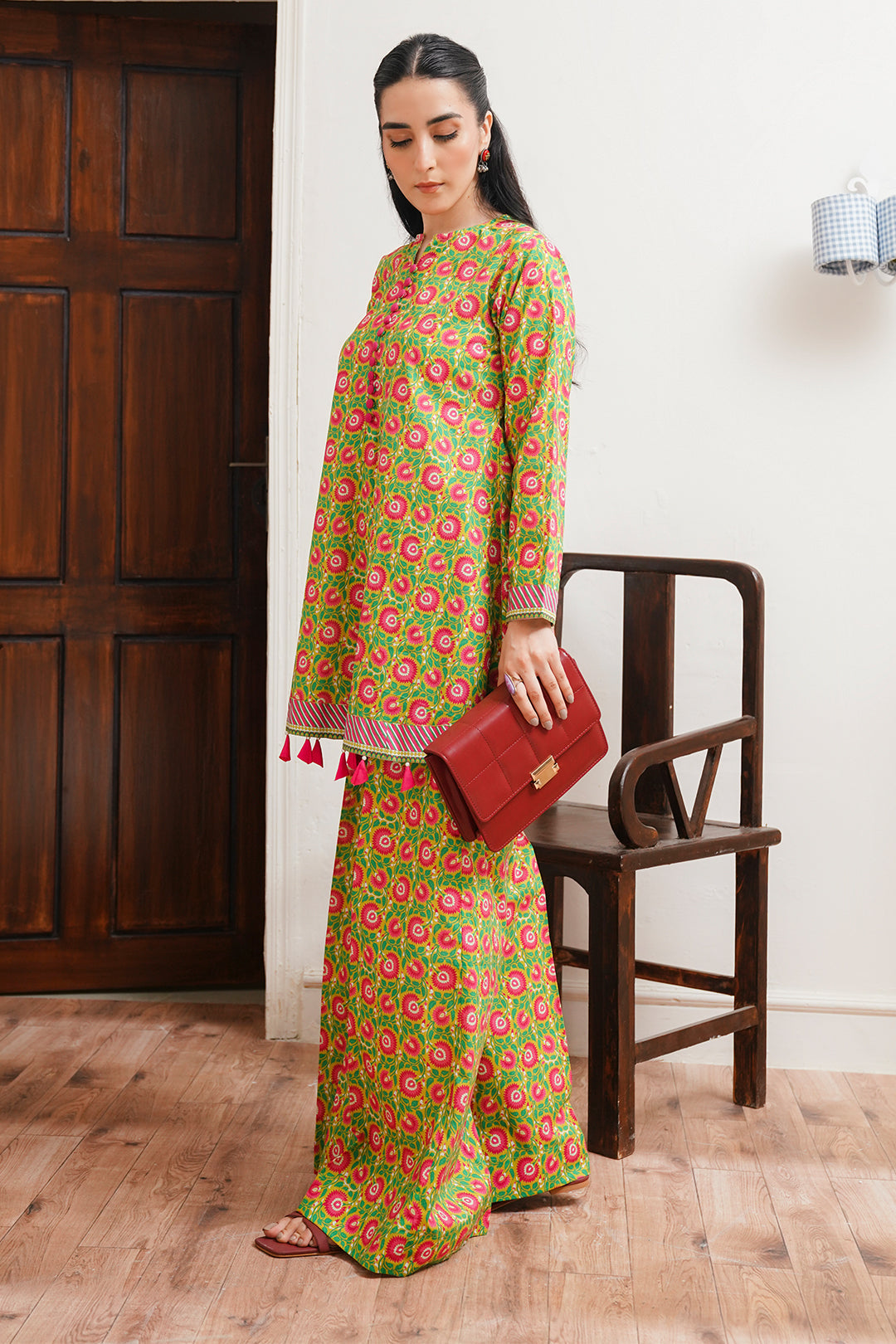 Zellbury | Unstitched 2 Piece Cambric | Shirt Shalwar - 0013 - House Of Zarish