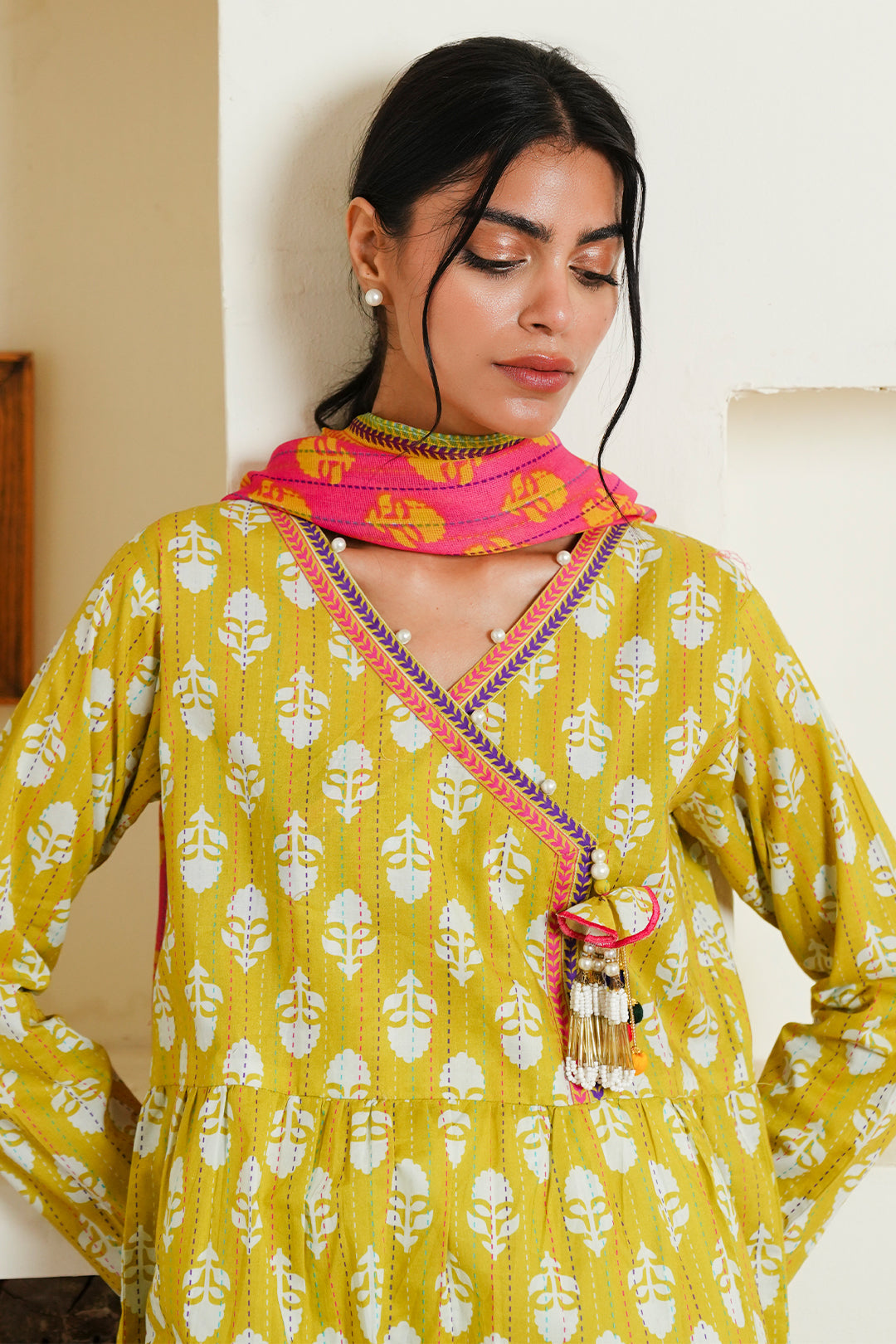 Zellbury | Unstitched 2 Piece Cambric | Shirt Dupatta - 0089 - House Of Zarish