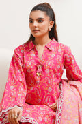 Zellbury | Unstitched 2 Piece Cambric | Shirt Dupatta - 0093 - House Of Zarish