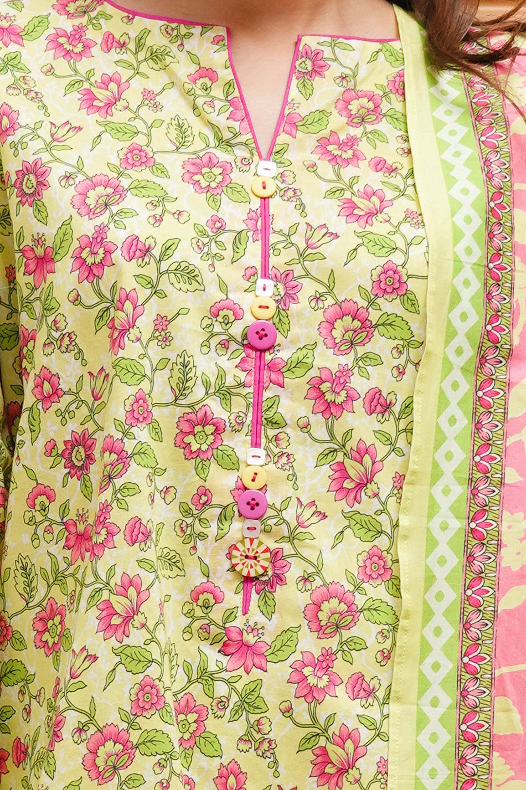 Zellbury | Unstitched 2 Piece Cambric | Shirt Dupatta - 0095 - House Of Zarish