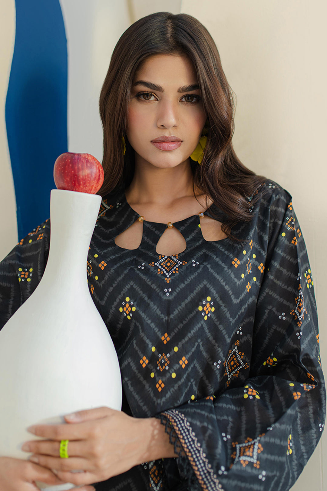 Zellbury | Unstitched 2 Piece Cambric | Shirt Shalwar - 0102 - House Of Zarish