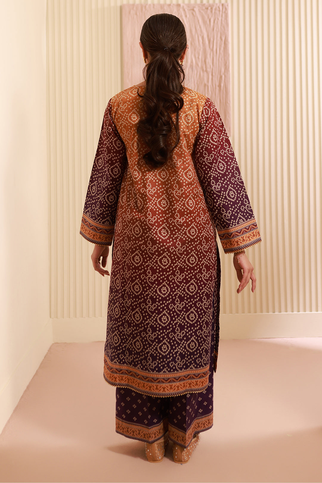 Zellbury | Unstitched 2 Piece Cambric | Shirt Shalwar - 0607 - House Of Zarish