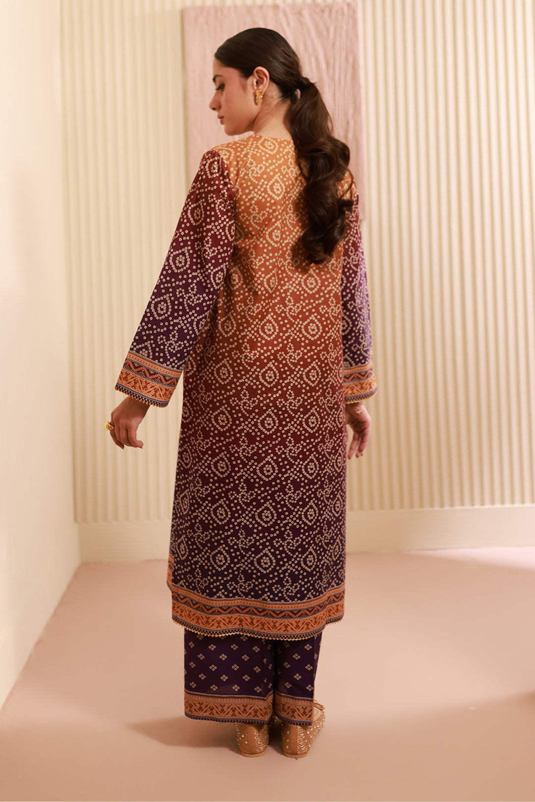 Zellbury | Unstitched 2 Piece Cambric | Shirt Shalwar - 0607 - House Of Zarish