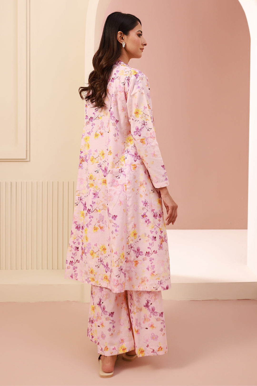 Zellbury | Unstitched 2 Piece Cambric | Shirt Shalwar - 0610 - House Of Zarish