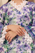 Zellbury | Unstitched 2 Piece Cambric | Shirt Shalwar - 0613 - House Of Zarish