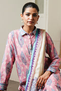 Zellbury | Unstitched 3 Piece Cambric | Shirt Shalwar Dupatta - 0035 - House Of Zarish
