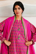 Zellbury | Unstitched 3 Piece Cambric | Shirt Shalwar Dupatta - 0037 - House Of Zarish