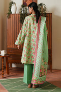 Zellbury | Unstitched 3 Piece Cambric | Shirt Shalwar Dupatta - 0048 - House Of Zarish