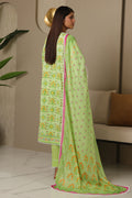 Zellbury | Unstitched 3 Piece Cambric | Shirt Shalwar Dupatta - 0115 - House Of Zarish