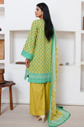 Zellbury | Unstitched 3 Piece Cambric | Shirt Shalwar Dupatta - 0117 - House Of Zarish