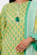 Zellbury | Unstitched 3 Piece Cambric | Shirt Shalwar Dupatta - 0117 - House Of Zarish