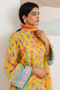Zellbury | Unstitched 3 Piece Cambric | Shirt Shalwar Dupatta - 0120 - House Of Zarish