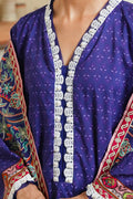 Zellbury | Unstitched 3 Piece Cambric | Shirt Shalwar Dupatta - 0121 - House Of Zarish