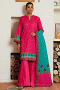 Zellbury | Unstitched 3 Piece Cambric | Shirt Shalwar Dupatta - 0123 - House Of Zarish
