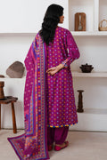 Zellbury | Unstitched 3 Piece Cambric | Shirt Shalwar Dupatta - 0124 - House Of Zarish