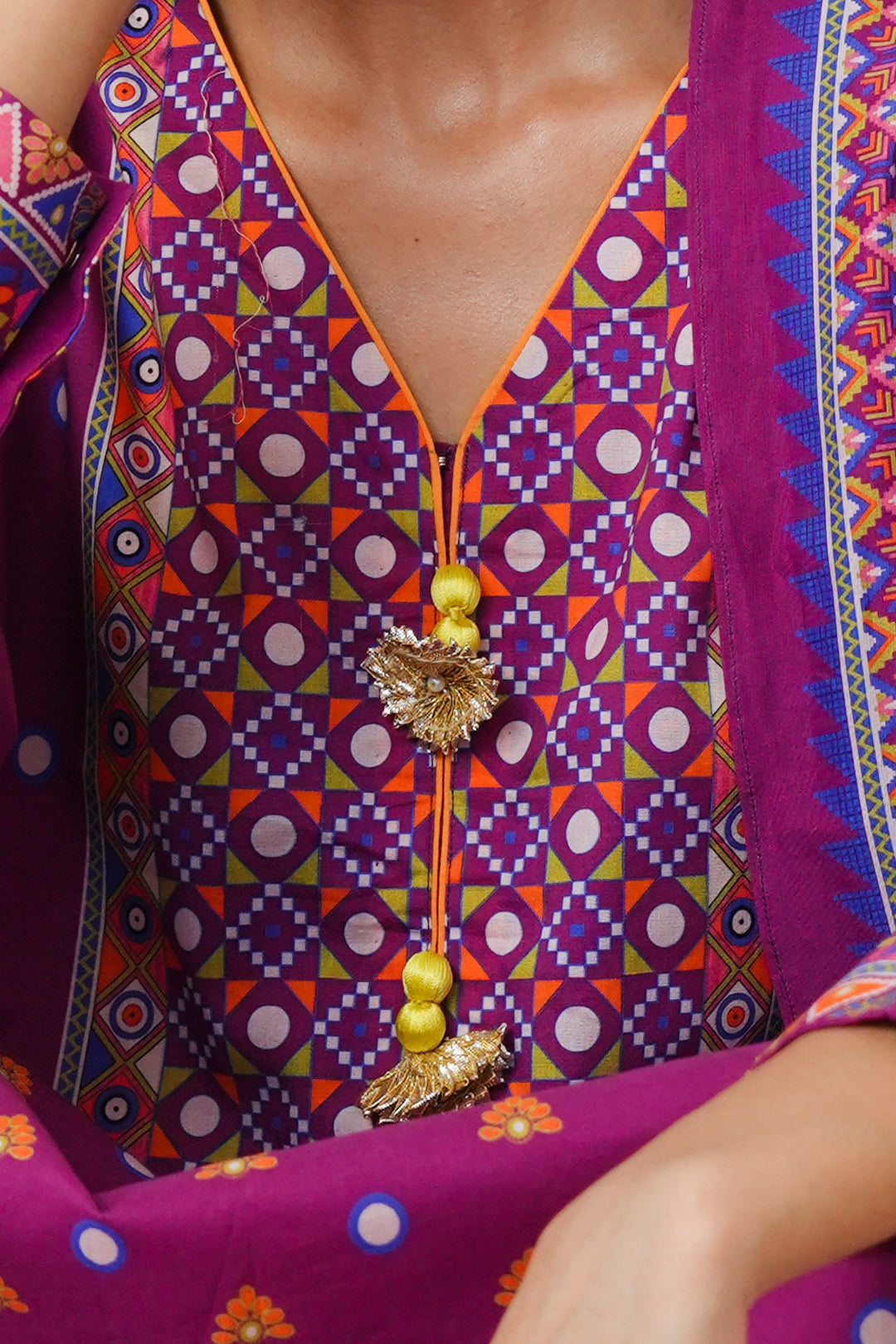 Zellbury | Unstitched 3 Piece Cambric | Shirt Shalwar Dupatta - 0124 - House Of Zarish