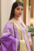 Zellbury | Unstitched 3 Piece Cambric | Shirt Shalwar Dupatta - 0125 - House Of Zarish