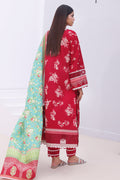 Zellbury | Unstitched 3 Piece Cambric | Shirt Shalwar Dupatta - 0136 - House Of Zarish