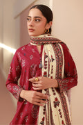 Zellbury | Unstitched 3 Piece Cambric | Shirt Shalwar Dupatta - 0625 - House Of Zarish