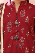 Zellbury | Unstitched 3 Piece Cambric | Shirt Shalwar Dupatta - 0625 - House Of Zarish