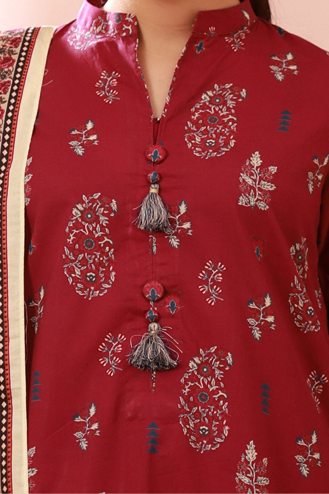 Zellbury | Unstitched 3 Piece Cambric | Shirt Shalwar Dupatta - 0625 - House Of Zarish