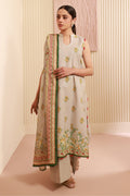 Zellbury | Unstitched 3 Piece Cambric | Shirt Shalwar Dupatta - 0633 - Libasekhas