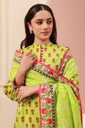 Zellbury | Unstitched 3 Piece Cambric | Shirt Shalwar Dupatta - 0634 - House Of Zarish