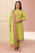 Zellbury | Unstitched 3 Piece Cambric | Shirt Shalwar Dupatta - 0634 - House Of Zarish