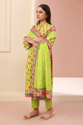 Zellbury | Unstitched 3 Piece Cambric | Shirt Shalwar Dupatta - 0634 - House Of Zarish