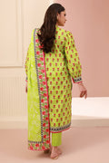 Zellbury | Unstitched 3 Piece Cambric | Shirt Shalwar Dupatta - 0634 - House Of Zarish