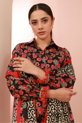 Zellbury | Unstitched 3 Piece Cambric | Shirt Shalwar Dupatta - 0636 - House Of Zarish