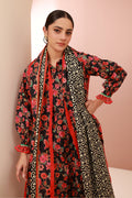 Zellbury | Unstitched 3 Piece Cambric | Shirt Shalwar Dupatta - 0636 - Libasekhas