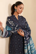 Zellbury | Unstitched 3 Piece Cambric | Shirt Shalwar Dupatta - 0642 - House Of Zarish