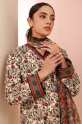 Zellbury | Unstitched 3 Piece Cambric | Shirt Shalwar Dupatta - 0658 - House Of Zarish