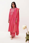 Zellbury | Unstitched 3 Piece Lawn | Embroidered Shirt Shalwar Dupatta - 0351 - House Of Zarish