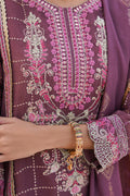 Zellbury | Unstitched 3 Piece Khaddi | Embroidered Shirt Shalwar Dupatta - 0356 - House Of Zarish