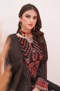 Zellbury | Unstitched 3 Piece Raw Silk | Embroidered Shirt Shalwar Dupatta - 0357 - Libasekhas