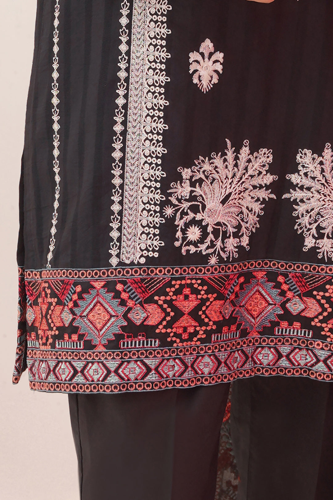 Zellbury | Unstitched 3 Piece Lawn | Embroidered Shirt Shalwar Dupatta - 0360 - House Of Zarish