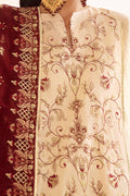 Zellbury | Unstitched 3 Piece Dobby | Embroidered Shirt Shalwar Dupatta - 0301 - House Of Zarish