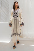 Zellbury | Unstitched 2 Piece Jacquard | Embroidered Shirt Shalwar - 0657 - Libasekhas