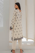 Zellbury | Unstitched 2 Piece Jacquard | Embroidered Shirt Shalwar - 0657 - House Of Zarish