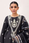 Zellbury | Unstitched 3 Piece Lawn | Embroidered Shirt Shalwar Dupatta - 0190 - House Of Zarish