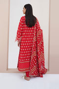 Zellbury | Unstitched 3 Piece Lawn | Embroidered Shirt Shalwar Dupatta - 0195 - Libasekhas