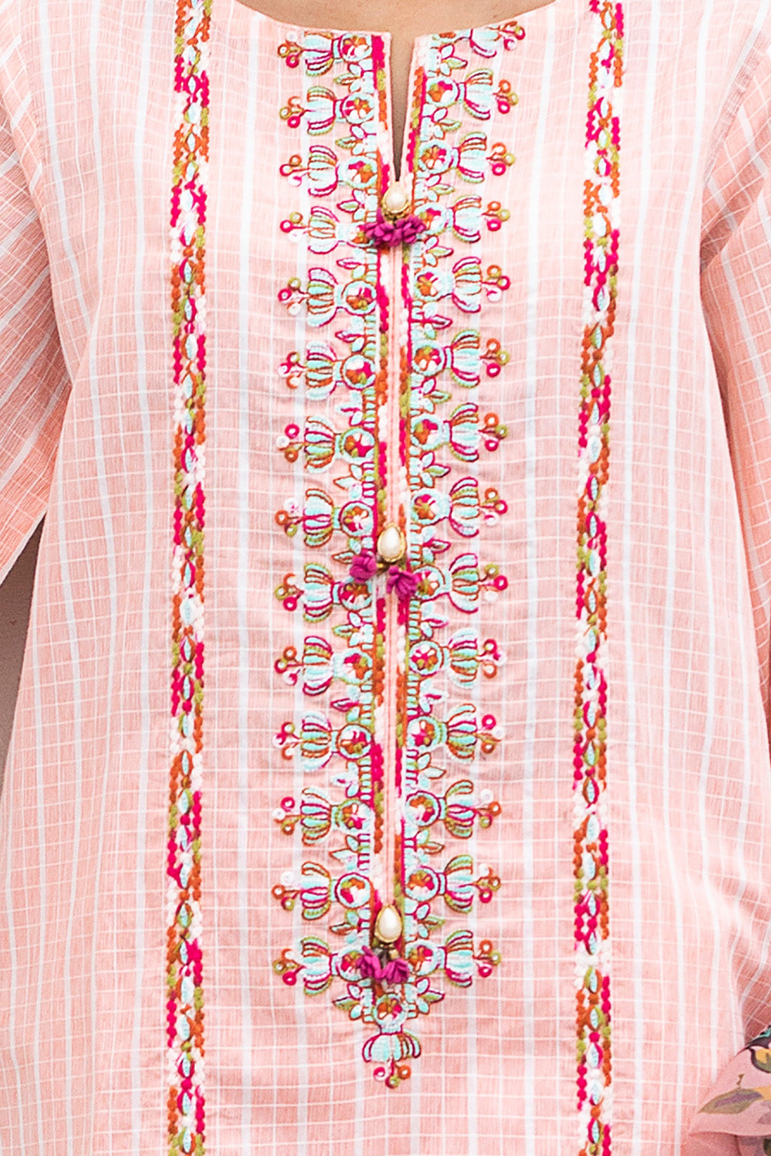 Zellbury | Unstitched 3 Piece Jacquard | Embroidered Shirt Shalwar Dupatta - 0286 - House Of Zarish