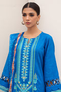 Zellbury | Unstitched 3 Piece Jacquard | Embroidered Shirt Shalwar Dupatta - 0435 - Libasekhas