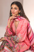 Zellbury | Unstitched 2 Piece Lawn | Embroidered Shirt Dupatta - 1658 - House Of Zarish